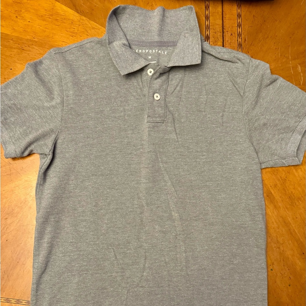 Aeropostale men’s grey polo